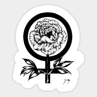 Floral Feminism Sticker